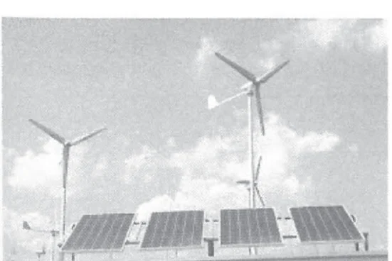 Original graphic: Solar panels and wind turbines