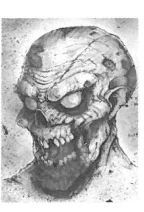 Original sample artwork for the board game cards