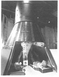 Original photograph of replica space capsule at Star Pod Camp