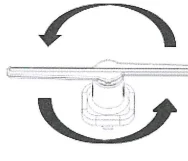 Original diagram of The Breeze rotating blade of light