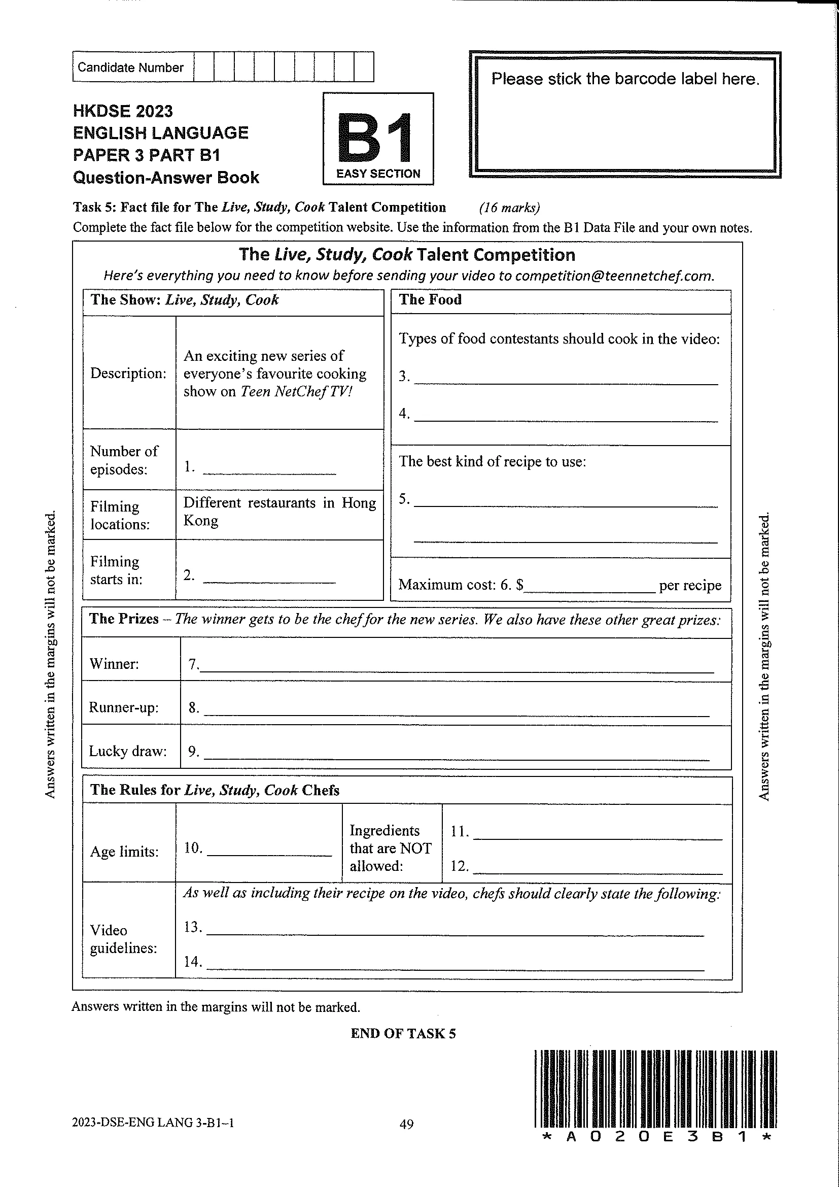 Question-Answer Book original page 12